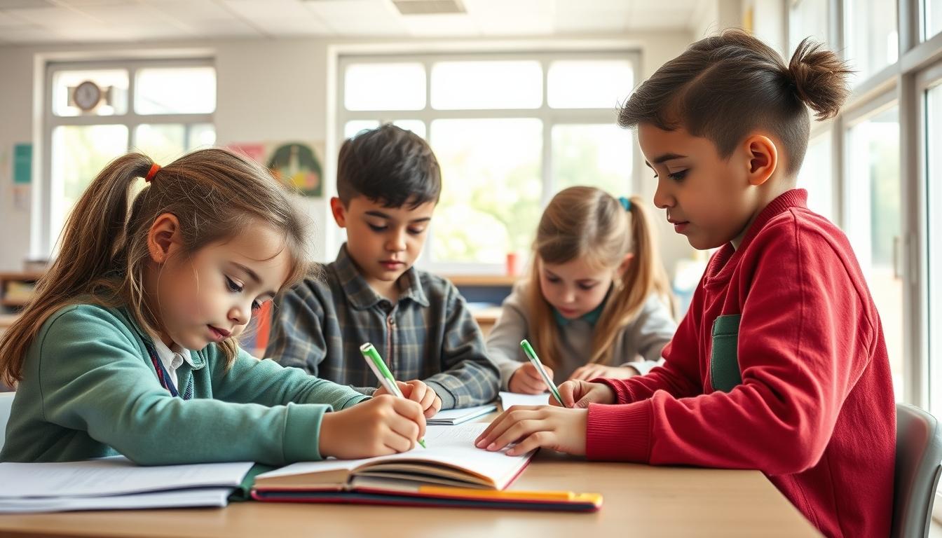 Organized study environment supporting productive learning